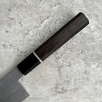 Custom Shigeki Tanaka Ginsan Nishiiji Gyuto 240mm - ebony and horn