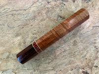 Custom Japanese Knife handle (wa handle) - Buloak and Rosewood