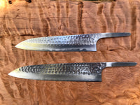 Anryu B2 hammered Gyuto - Blade Only
