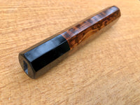 Custom Japanese Knife handle (wa handle) - Premium grade Snakewood
