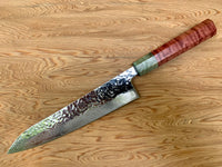 Tsunehisa AUS10 Tsuchime Damascus Gyuto 210 - Curly Maple