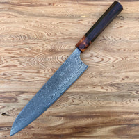 Custom Masakage Kumo Damascus VG10 Gyuto 240mm - Double Rosewood