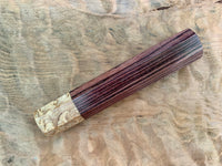 Custom Japanese Knife handle (wa handle) - Kingwood