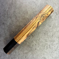 Custom Japanese Knife handle (wa handle) for 165-210mm : Bocote and horn