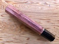 Custom Japanese Knife handle (wa handle) for 165-210mm - Local Eastern Red Cedar and horn