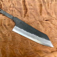 Nigara Hamono SG2 Kurouchi Tsuchime Bunka 180mm - Blade Only