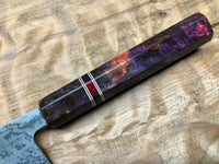 Custom Shiro Kamo Black Damascus SG2 Gyuto 210