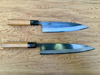 Hatsukokoro Kumokage B2 Gyuto 240mm - Teak and horn