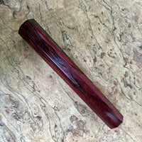 Custom Japanese Knife handle (wa handle) for 165-210mm - Dyed spalted sycamore