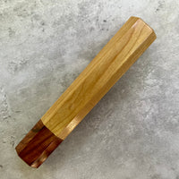 Custom Japanese Knife handle (wa handle) for 240mm - Ceylon Satinwood