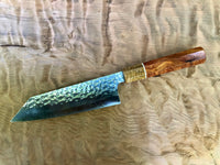 Kurosaki Senko 165mm Bunka Knife - SG2 : Custom Siamese Rosewood
