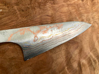 Takeshi Saji Rainbow Ao 2 Damascus 135 mm petty - blade only