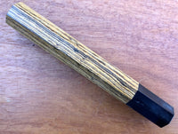Custom Japanese Knife handle (wa handle) for 240mm - Bocote and horn