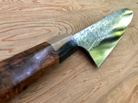 Custom Yu Kurosaki Raijin Gyuto 240 - Honduran Rosewood Burl