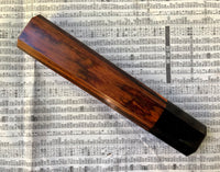 Custom Japanese Knife handle (wa handle) for 210mm - Cocobolo and horn