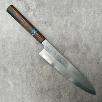 Custom Kagekiyo Yoshikazu Tanaka B1 Damascus 240 Gyuto - Figured Mun Ebony
