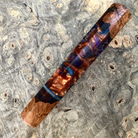 Custom Japanese Knife handle (wa handle) - cherry burl hybrid