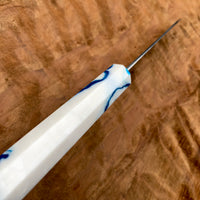 Custom Yu Kurosaki Fujin Hammered Petty 120mm - Chef Knife : acrylic handle