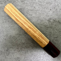 Custom Japanese Knife handle (wa handle) for 240mm : Rare American chestnut and Honduran Rosewood