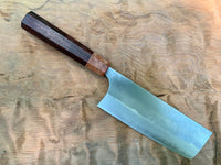 Custom Masakage Yuki Nashiji Shirogami #2 Nakiri / East India Rosewood