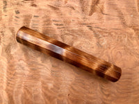Custom Japanese Knife Handle - Curly redwood