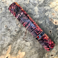 Custom Japanese Knife handle (wa handle) - Cosmic box elder
