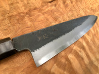 Sugi Tanaka Black Kurouchi Shirogami W2 Gyuto 240mm