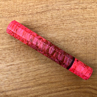 Custom Japanese Knife handle (wa handle) - double dyed box elder