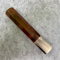 Hanoi Made Custom Japanese Knife handle (wa handle) for 240 : Rosewood and horn