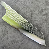 Anryu B2 stainless clad hammered Bunka 170mm : blade only