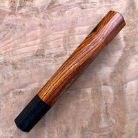 Custom Japanese Knife handle (wa handle) for 165-210mm - Cocobolo and ebony