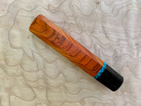 Custom Japanese Knife handle (wa handle) - Cocobolo Rosewood