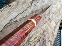 Custom Tsunehisa Ginsan 3 Migaki Gyuto 210 (8”) with Curly Mango