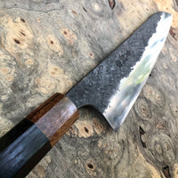 Custom Manaka Kisuke Aogami 2 Gyuto 210mm - Ancient Bog Oak