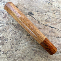 Custom Japanese Knife handle (wa handle) for 165-210mm - Afzelia Xylay and cocobolo
