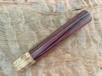 Custom Japanese Knife handle (wa handle) - Kingwood