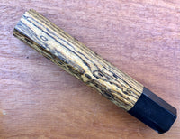 Custom Japanese Knife handle (wa handle) for 240mm - Bocote and horn