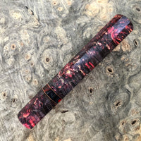 Custom Japanese Knife handle (wa handle) - Cosmic box elder