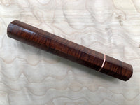 Custom Japanese Knife Handle - Ringed Gidgee and copper