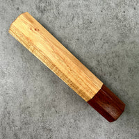Custom Japanese Knife handle (wa handle) for 165-210mm : Rare American chestnut and Honduran Rosewood