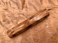 Custom Japanese Knife Handle - Curly redwood