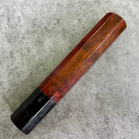 Hanoi Made Custom Japanese Knife handle (wa handle) for 240 : Rosewood and horn