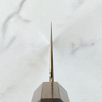 Sugi Fujiwara Myojin 210mm AS - Figured mun ebony and horn