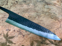Yamamoto Asai Aogami Super Kurouchi Tsuchime Ironclad 240 Gyuto - blade only