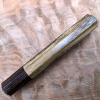 Custom Japanese Knife handle (wa handle) for 165-210mm : Shedua and wenge