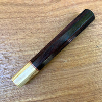 Custom Japanese Knife handle (wa handle) - Rosewood and olive