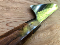 Custom Yu Kurosaki Raijin Gyuto 240 - Honduran Rosewood Burl