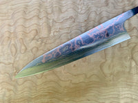 Takeshi Saji Rainbow Ao 2 Damascus 240 Gyuto - blade only