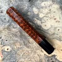 Custom Japanese Knife handle (wa handle) - Premium grade Snakewood