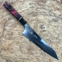 Custom Yu Kurosaki HAP40 210mm (8”) Gyuto Chef Knife - Dyed Box Elder